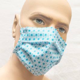 Spira Protekto Behelfsmaske mit POLYGIENE ViralOff® – wasserabweisend – Modell SP03 – angenehmes Vlies